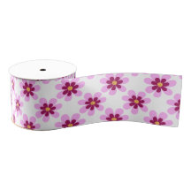 Flores Florais Rosa E Amarelo