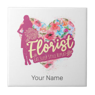 Flores Floristas Com Design De Jardim De Vintagem 