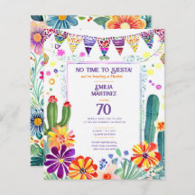 Flores Folkart de aniversário da FIESTA 40º 50º 60