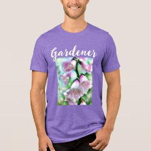 Flores Foxglove Jardim Rosa Floral Personalizado