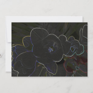 flores freesia esboçadas