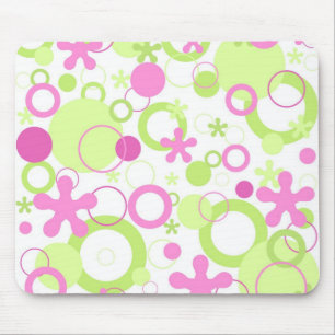 Flores Funky - Mousepad