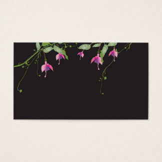 Flores Fushia Cartão de visita
