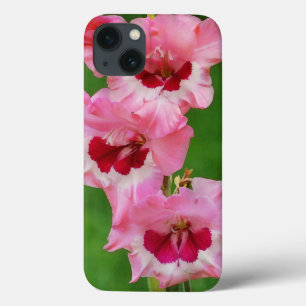 Flores Gladiolus Rosa Capa de telefone Floral