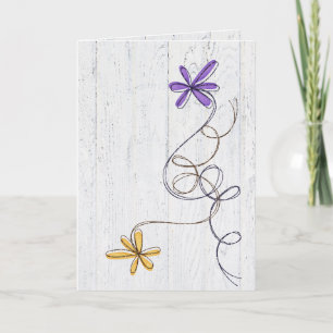 Flores Glitter Conseguem Um Cartão Bem Em Breve
