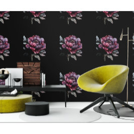 Flores Góticas Pretas e Rosa