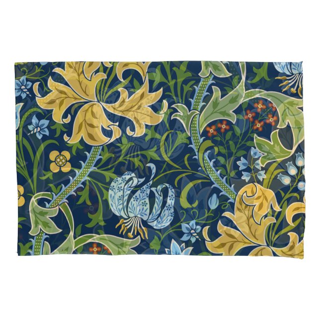 Flores Grandes Florais: Vintage Verde Escuro (Frente)