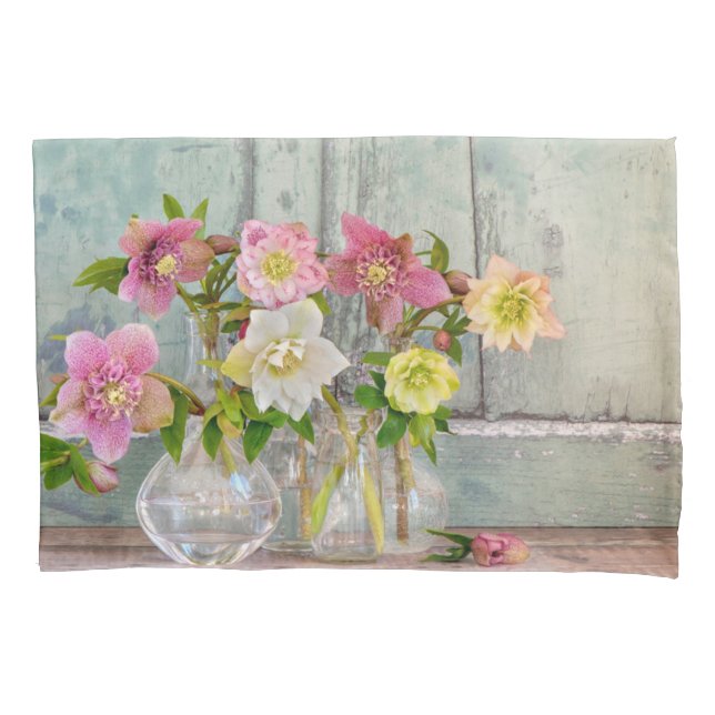Flores | Hellebores em Vases (Frente)
