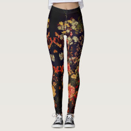 FLORES JAPONESES Leggings
