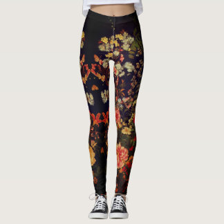 FLORES JAPONESES Leggings