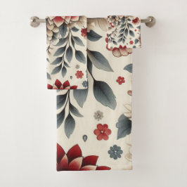 Flores Jardim 30 Toalhas Banho