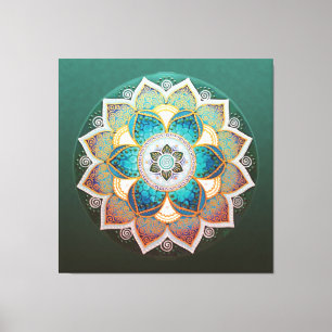 Flores Mandala - Canvas