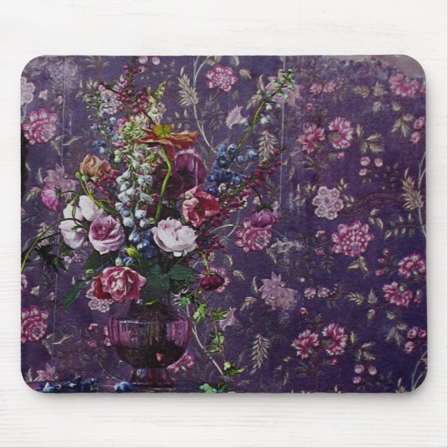 Flores Mimadas ~ Mousepad (Frente)