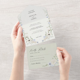Flores Minimalistas | RSVP de Descolagem | Casamen