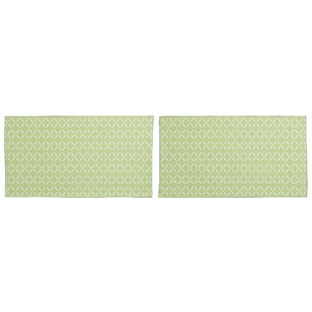 Flores modernas e elegantes em verde e branco (Frente - conjunto)
