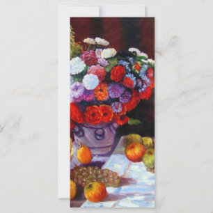 Flores Monet e Cartão de Fruta