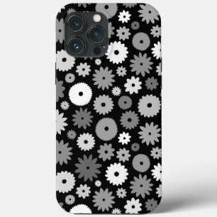 Flores Monocromáticas Repetem Padrão