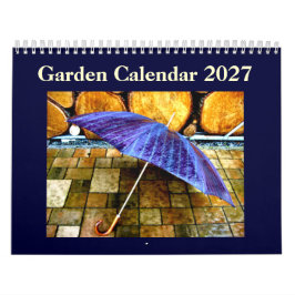 Flores Multicoloridas Calendário de Jardim da Natu