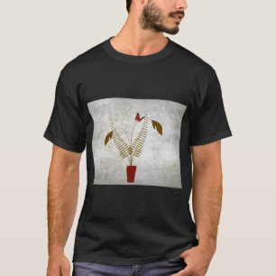Flores Natureza Folhas Arte Camiseta