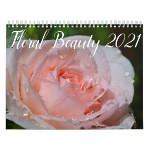 Flores no calendário de fechamento