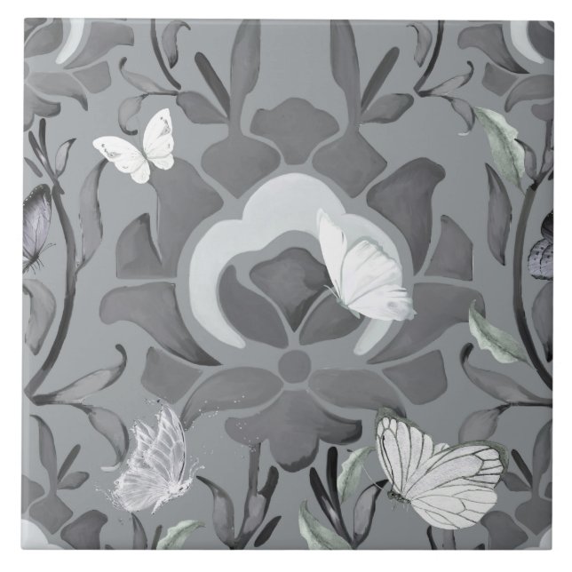 Flores ornamentais,azulejos turcos, iznik (Frente)