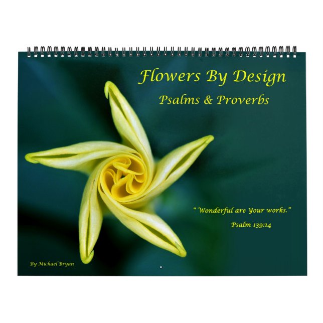 Flores pelo design - calendário dos salmos e dos (Capa)