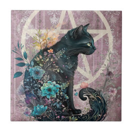 Flores Pentálicas de Gato Preto em Greve