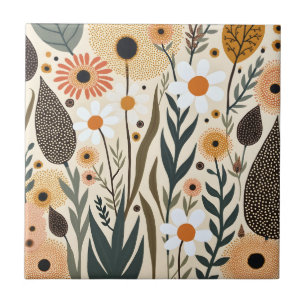 Flores Plantas Boho Botânico Design 389
