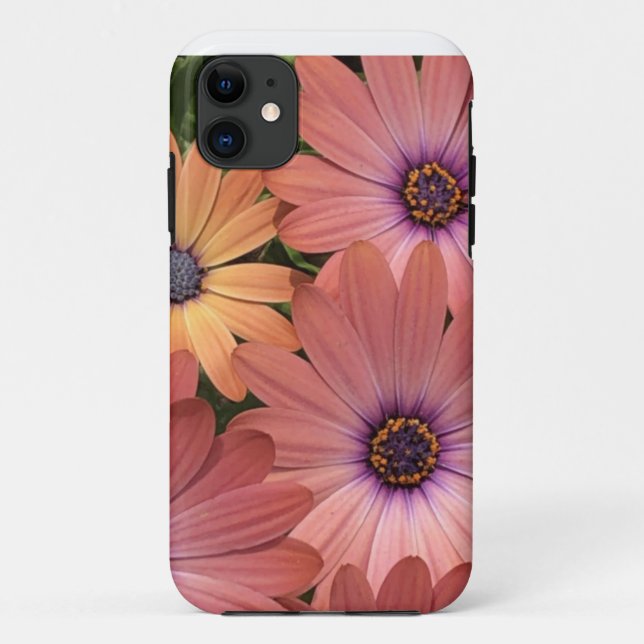Flores por toda a capas de iphone (Verso)