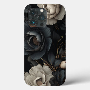 Flores Pretas e Brancas