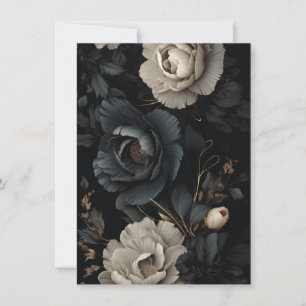 Flores Pretas e Brancas