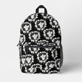 Flores Pretas e Brancas