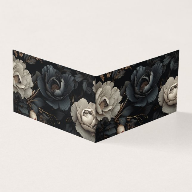 Flores Pretas e Brancas (Exterior)