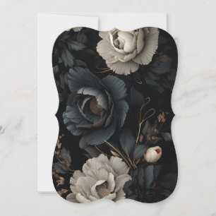 Flores Pretas e Brancas