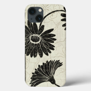 Flores preto e branco