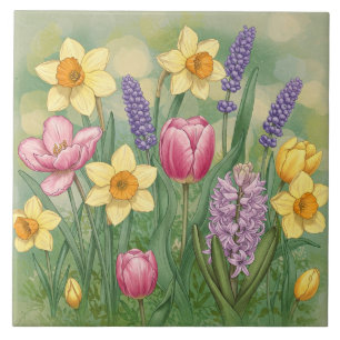 Flores Primavera de jardim bonitas