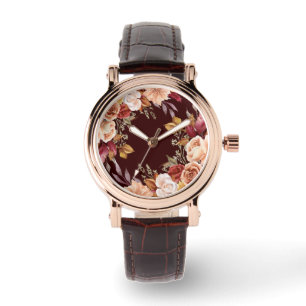 Flores relógio feminino/ Presente para ela