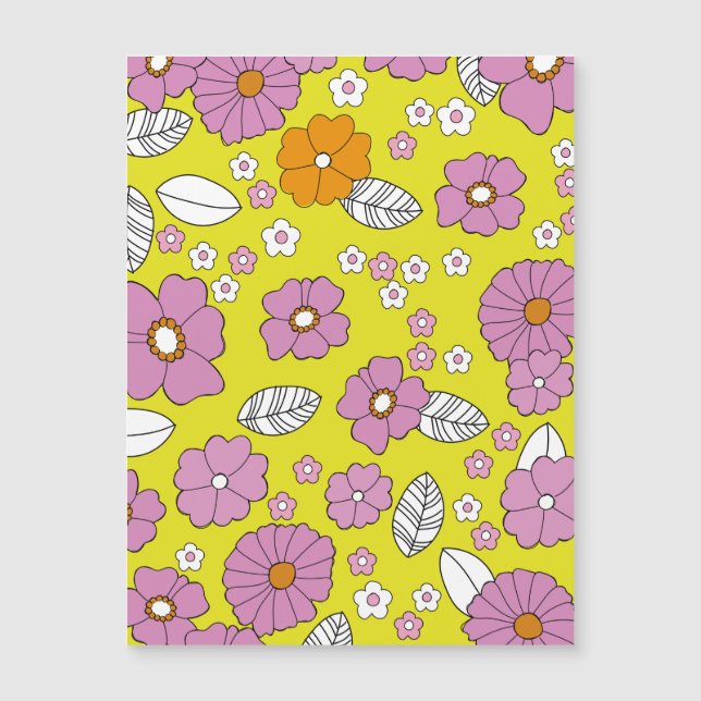 Flores Retro 1960 (Frente)