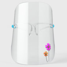 Flores Retro Cor-de-Rosa Cor-de-Rosa