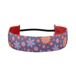 Flores Retro Diversão 70s Hippie Daisy Padrão