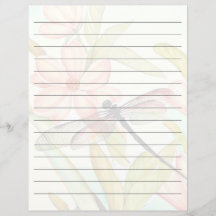 Flores rosa e forragem de libélula