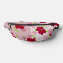 Flores rosa e vermelha - Floral