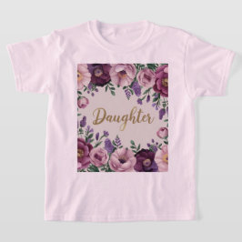 Flores Rosa Filhas De Camisa