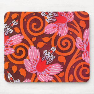 Flores Rosa-Rosa Deco de Seguy - Mousepad