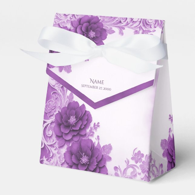 Flores Roxas - Caixa de Favor (Frente)