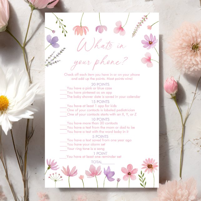 Flores Roxas Rosa O que há no seu jogo telefônico (Criador carregado)