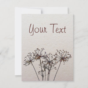 Flores Secas Por Aquarela