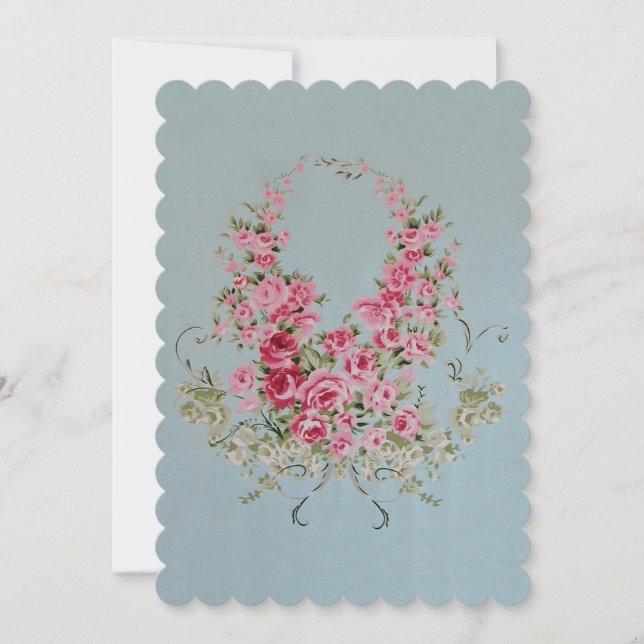 Flores Sedutoras - Convites / RSVP Aniversário (Frente)