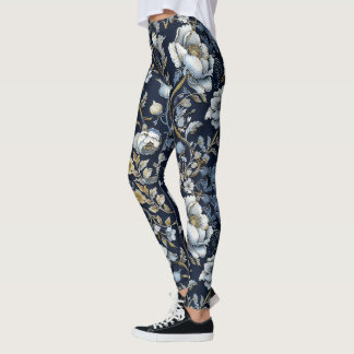 Flores selvagens à William Morris Leggings