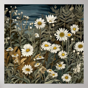 Flores selvagens Art Impressão